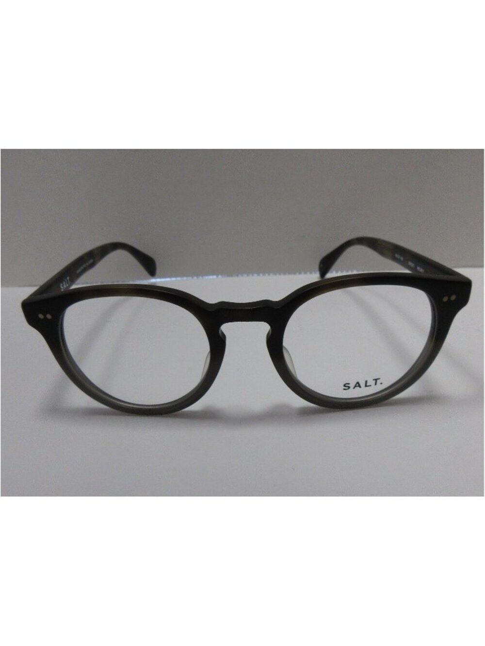 SALT Eyeglasses Brody Megry Tortoise Round Frame Japan 48-21-148 NEW